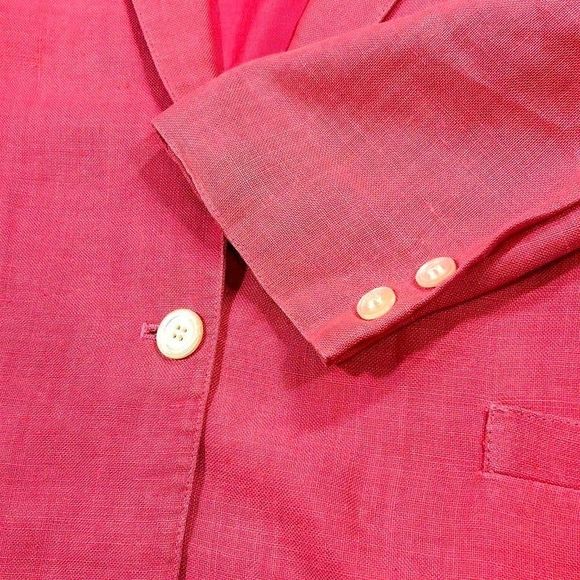Vintage Talbots Pink‎ Blazer Jacket 14 - Picture 3 of 5